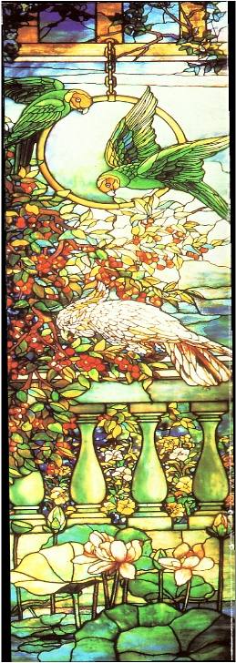 Тиффани. Витражное окно