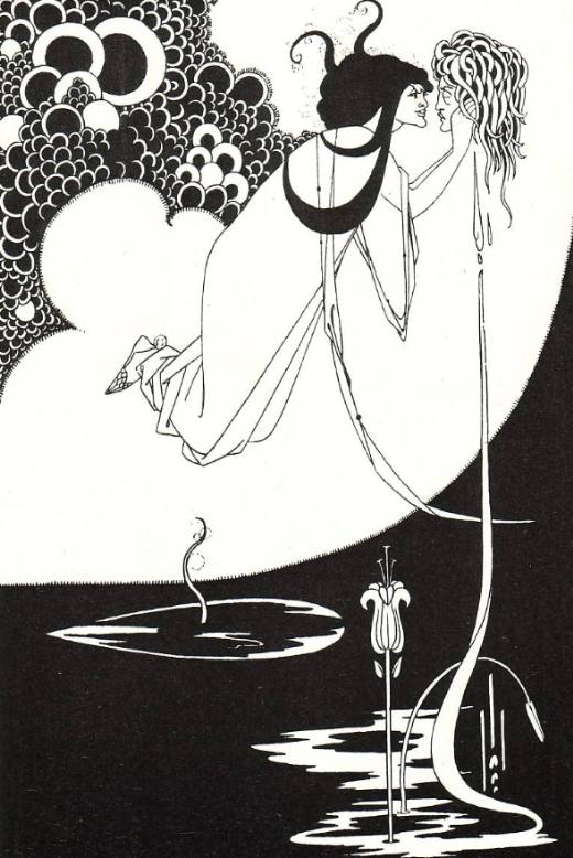 Одри Бердсли. Иллюстрация к драмме О. Уайльда "Саломея" 1983