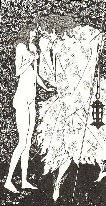 Одри Бердсли. Таинственный розовый сад 1985