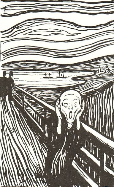 Эдвард Мунк . Крик. 1985